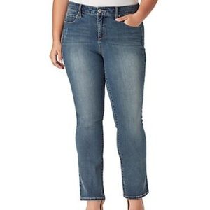 Americana blues vintage denim boot cut jeans